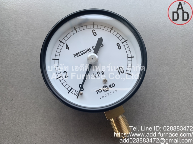 Toako Pressure Gauge 0-10kPa(0-100mBar) (1)